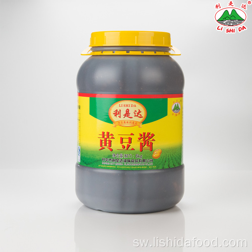 6kg Plastiki ya Jar Soybean Sauce